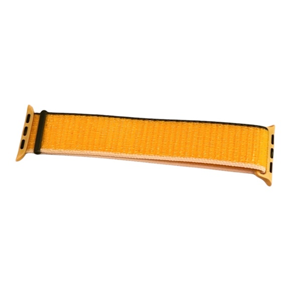 Yellow Nylon Loop Apple Watch Band 38mm/40mm - Picture 3 of 7